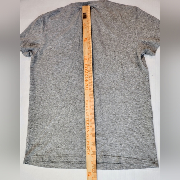 Superdry The Orange Label Tee Co Mens L Gray Crew Neck T Shirt Short Sleeve EUC - Picture 11 of 11